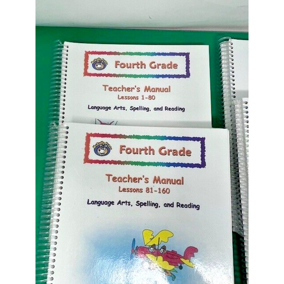 McRuffy Press Fourth Grade Reading Book 1 - 3 Teacher's Manual Brian Davis - Picture 3 of 4